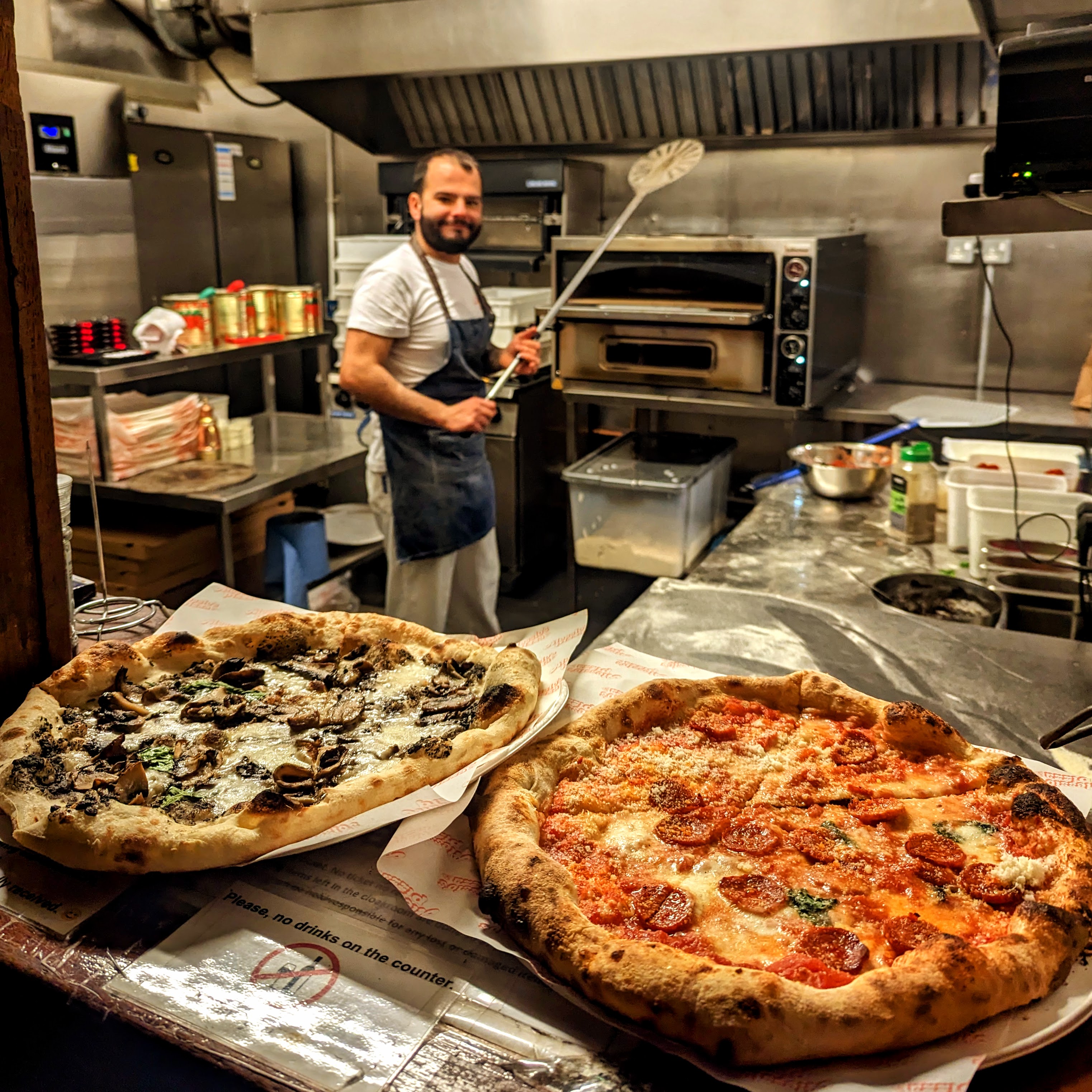 Alessio's pizza at the Lexington