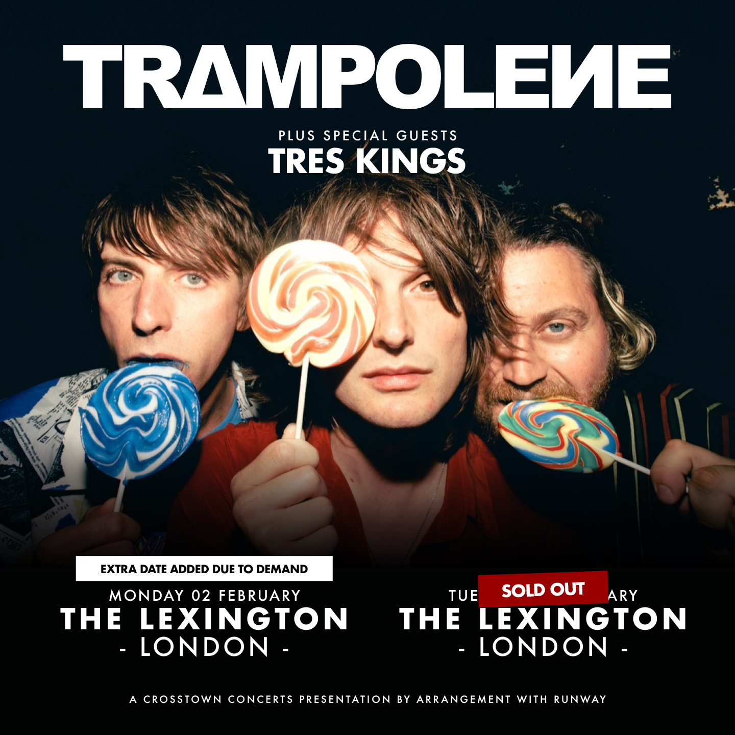 Trampolene, Tres Kings